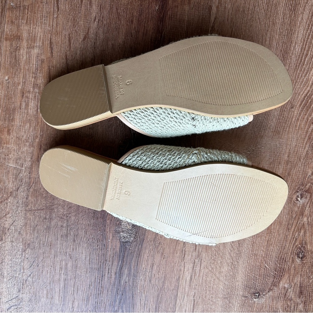 SKEMO Woven Hemp Leather Sandal women’s size 6 - Picture 11 of 14